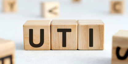 Building Blocks that spell UTI